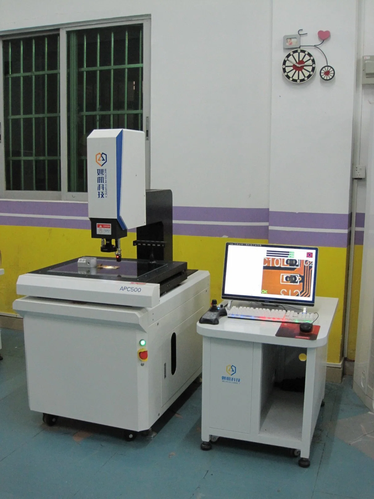 3D CNC Small Size Video Measuring Machine with Probe (APC400)