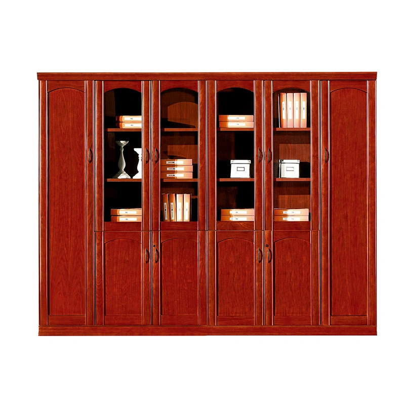 Muebles antiguos muebles de almacenamiento de gama alta de madera armario de llenado/Oficina estantería de libros