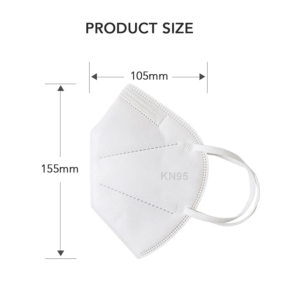 Fast Shipping Wholesale/Supplier FFP2 Respirator Foldable Nonwoven Protective Dust Face Facial Mask with CE