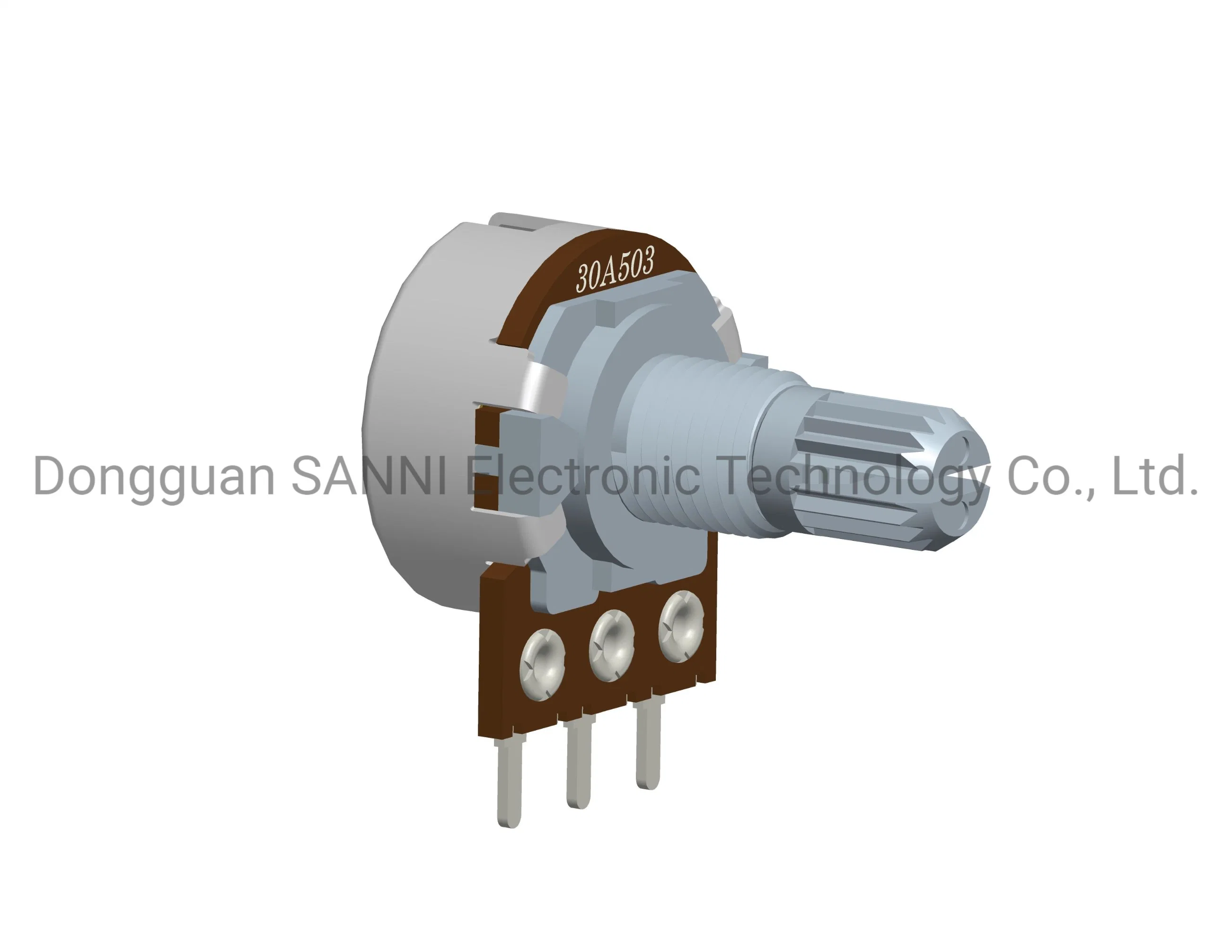 RV16110N0 16mm Shaft Sealed Potentiometer