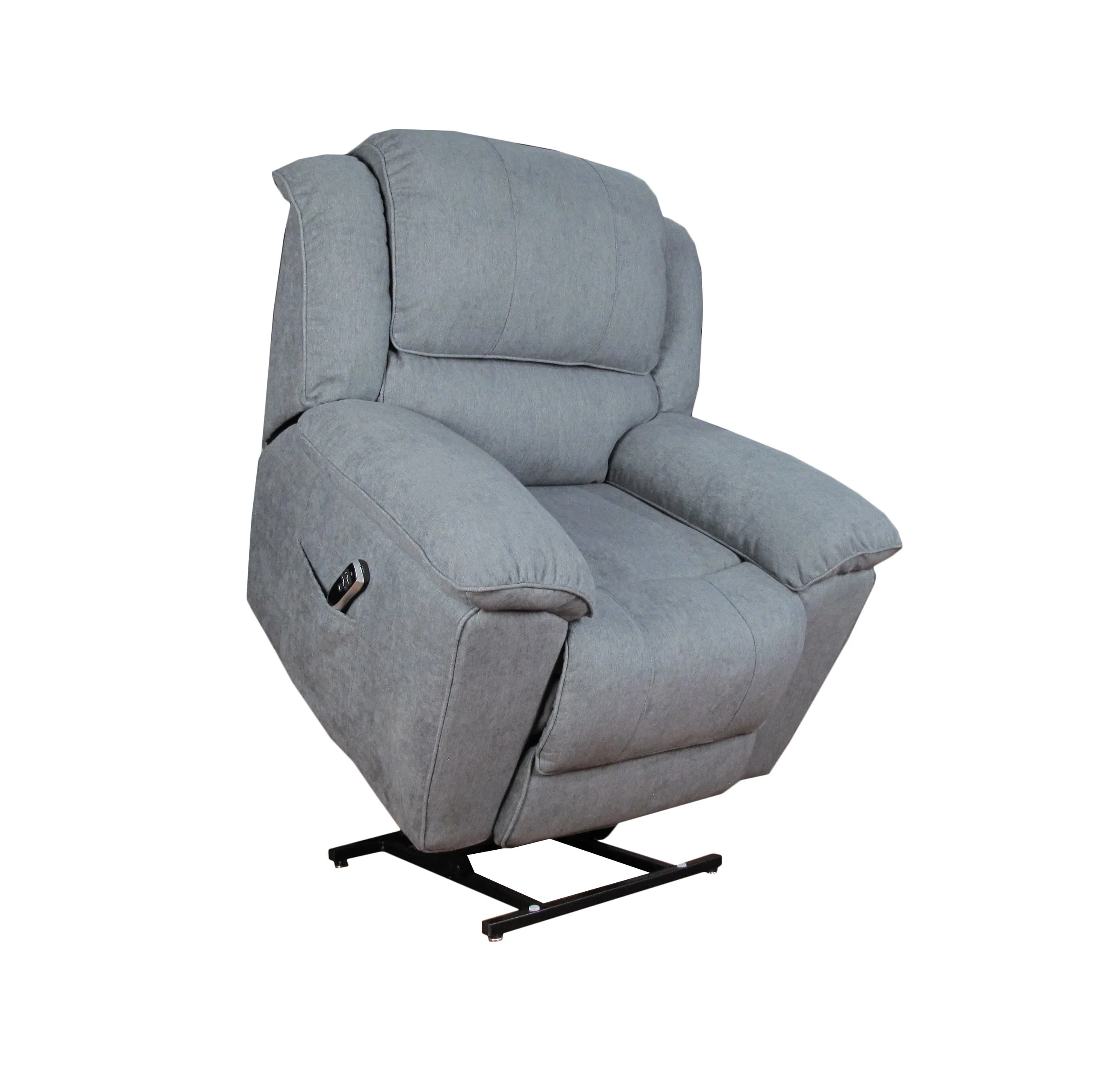 Elektrischer lederner Sofa-Ausgangsaufenthaltsraum-Massagerecliner-Aufzug Chair-Qt-LC-105