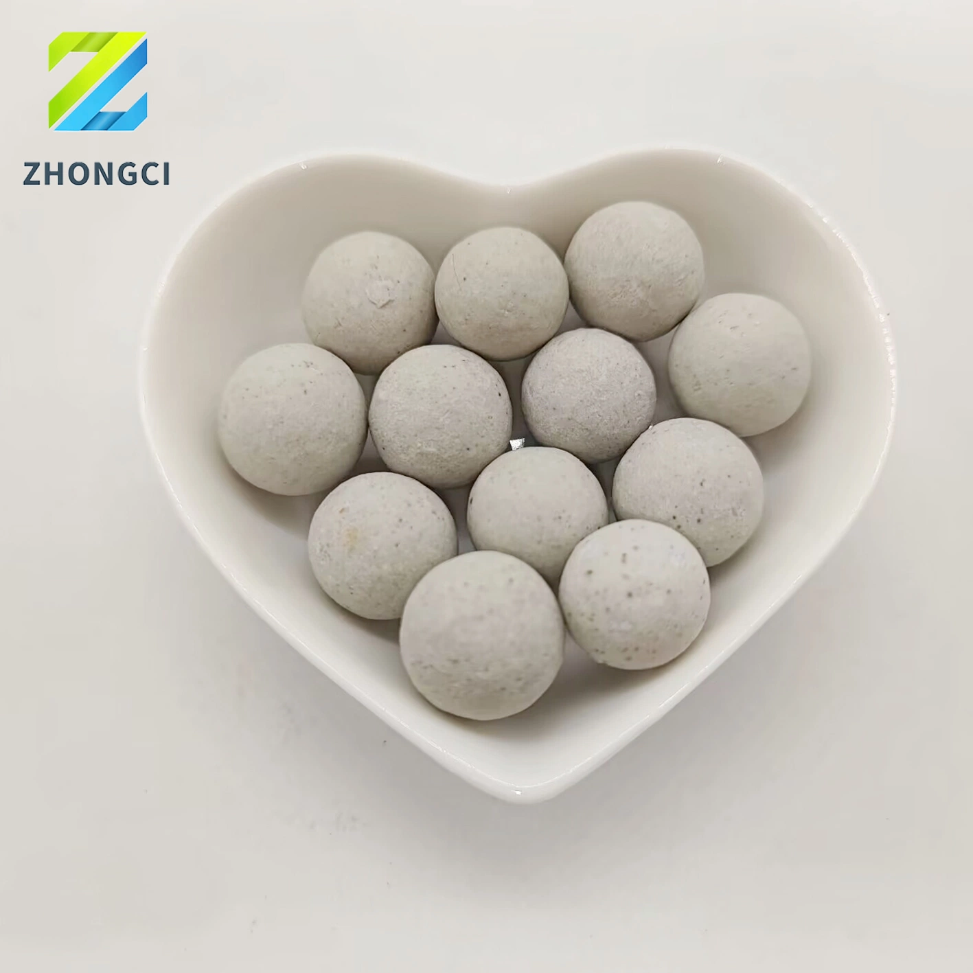 Zhongci 1/8" 1/4" 1/2" 1"Ceramic Ball Denstone 2000 for Oil Refinery Catalyst