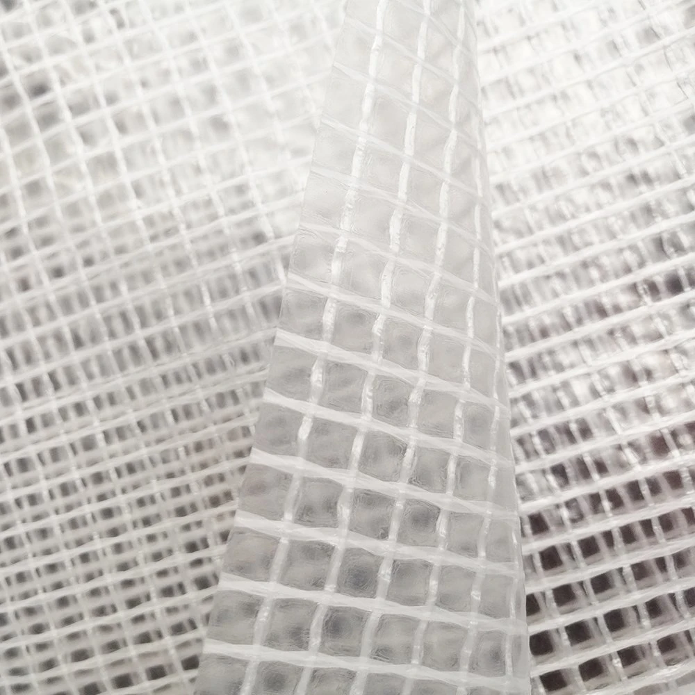 3,3X36m 180G/M2 PE bâche en PE transparent autre tissu Tissu tissé avec laminé tous les types de couvercle en HDPE transparent Pour le marché suédois