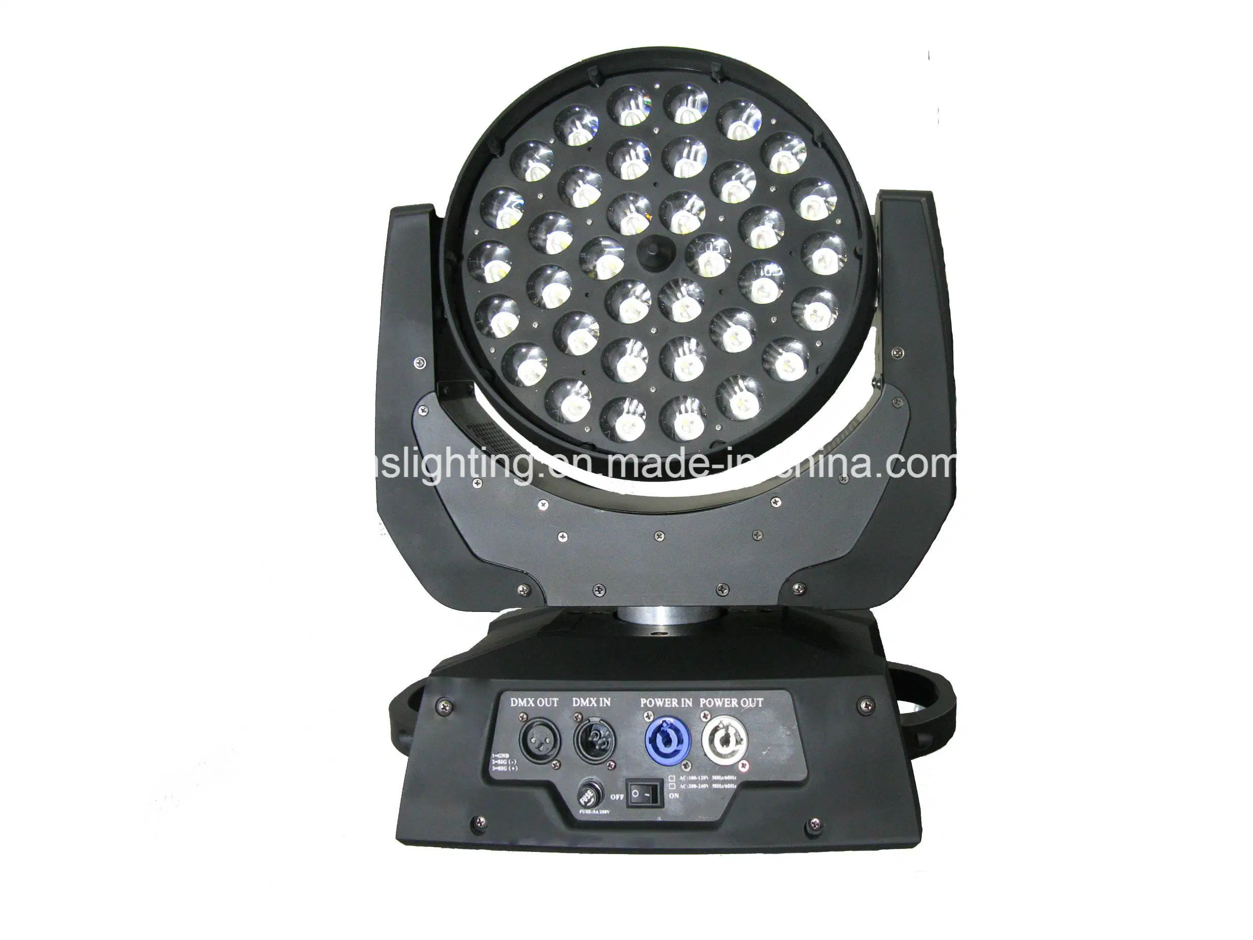 Fase de LED Light /36*10W RGBW 4NO1 Multi-Color Luz de lavagem de movimentação de LED