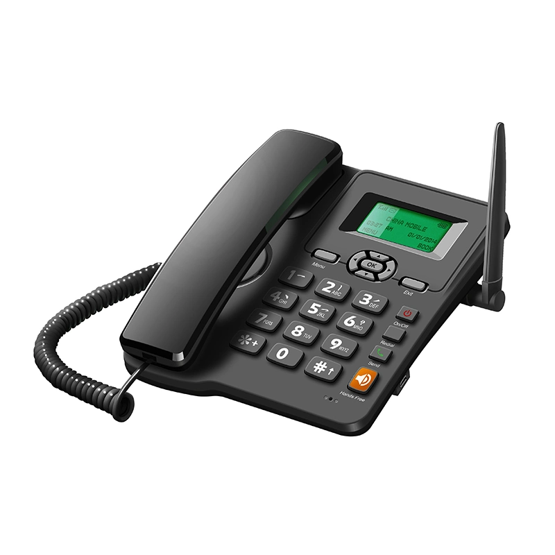 Teléfono GSM del fabricante, Teléfono de escritorio GSM con tarjeta SIM