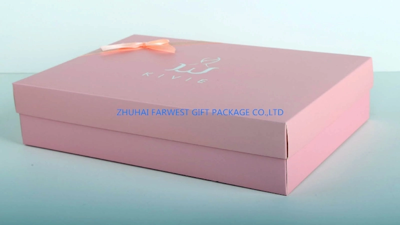 Card Paper Gift Box for Bra Packaging Color Bag Good Quality