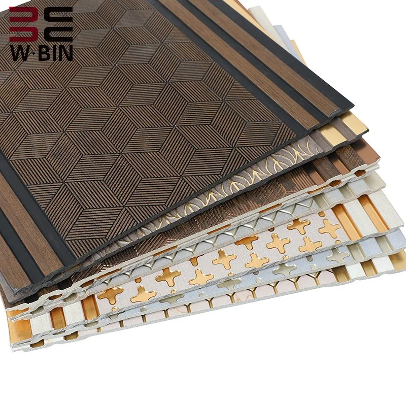 Alta calidad bajo Precio 3D Diseño patrones metálicos resistente PS Panel de pared Panel de revestimiento de poliestireno