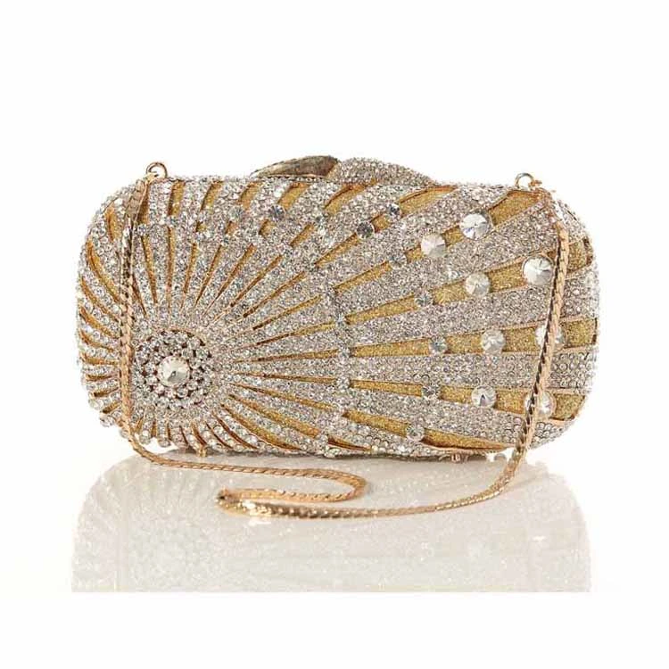 Luxury Wedding Crystal Stone Evening Bag