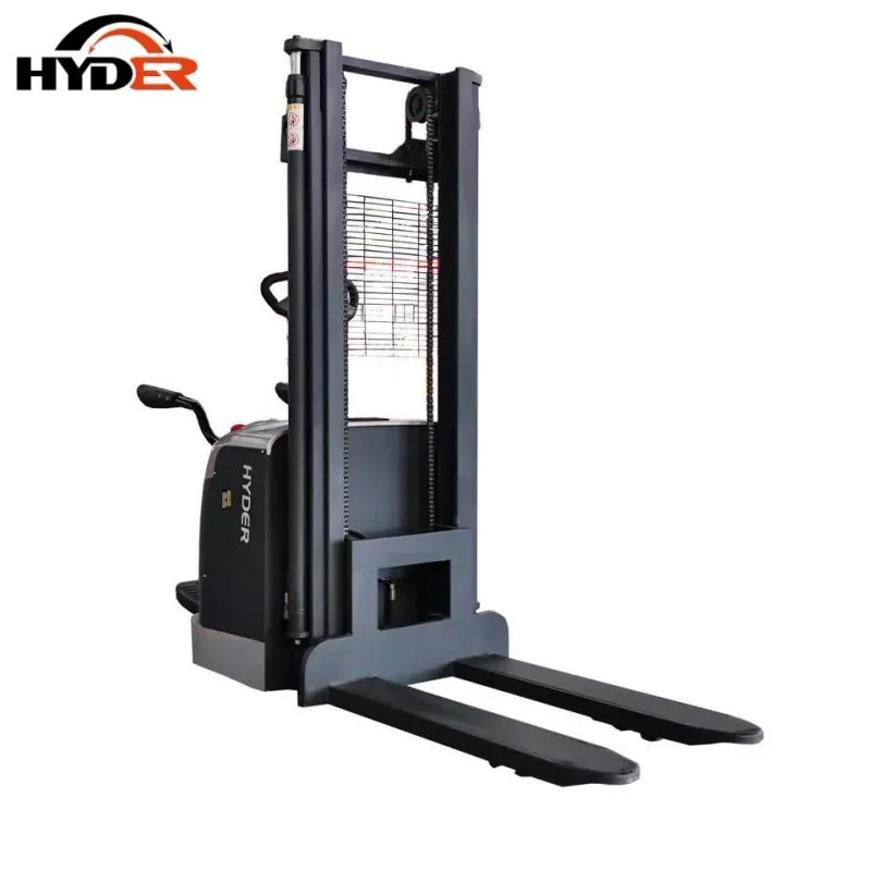 Factory Price Electric Stacker Material Handling Equipment Standing-on Stacker Lifting Height 3000mm