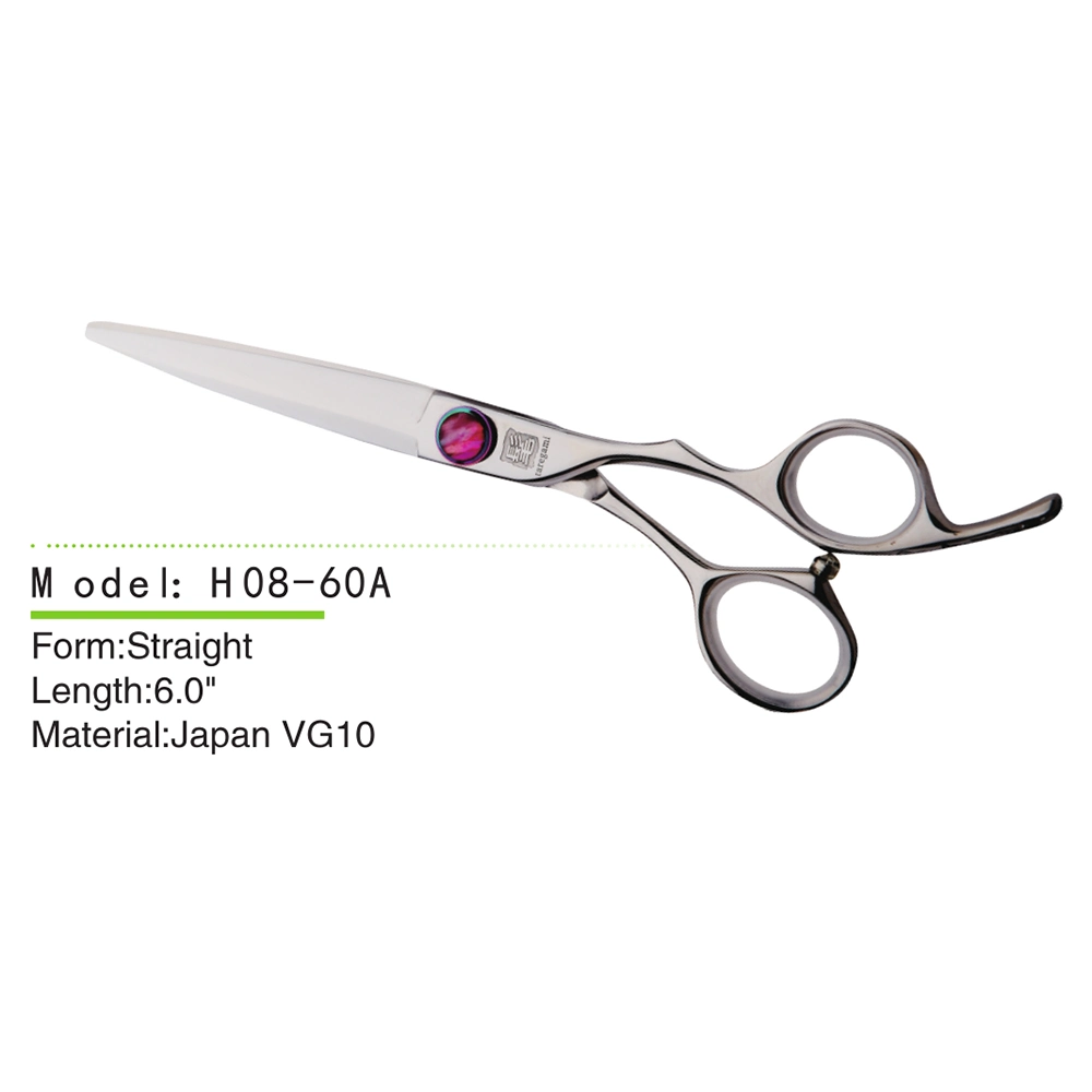 High Quality Japan Vg10 Hair Scissors 6.0 Inch for Professional Hair Cutting