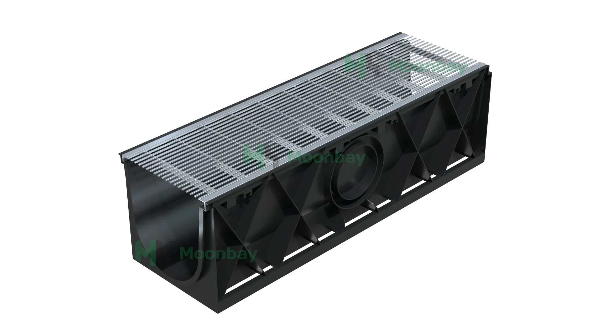 Plastic Drainage Outdoor Drain Channel Driveway Drain Trench System