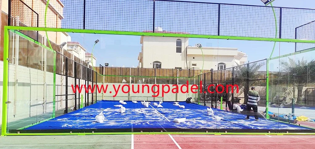 Customized Panoramic Padel Tennis Courts Padel Court Canopies