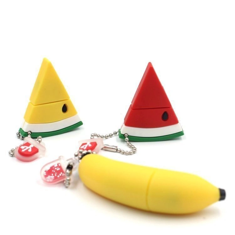 PVC Fruit Shape USB Flash Disk 4GB/8GB/16GB