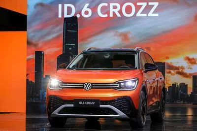 2023 VW ID6 Crozz Volkswagen Smart New Energy Vehicles Long Range Electric Automobile Car New Trends Pure+ Uesd EV Car Used Electric Vehicle Auto Car