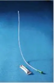 Hydrophilic PVC Nelaton Catheter, with Water Sachet