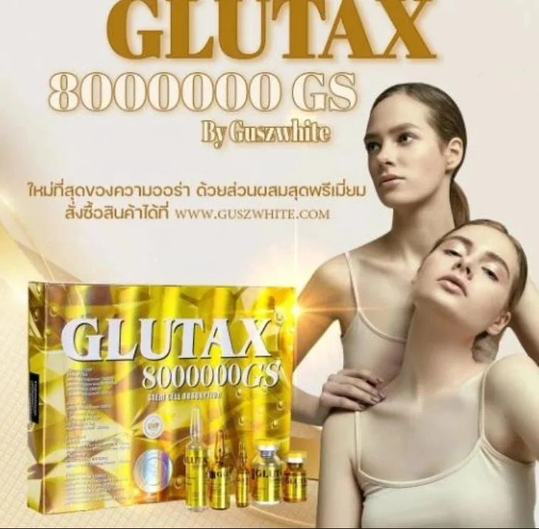 Glutax 2000GS blanchissant la peau d'injection de glutathion authentique de la glutathion Luthione Vitaminc d'injection