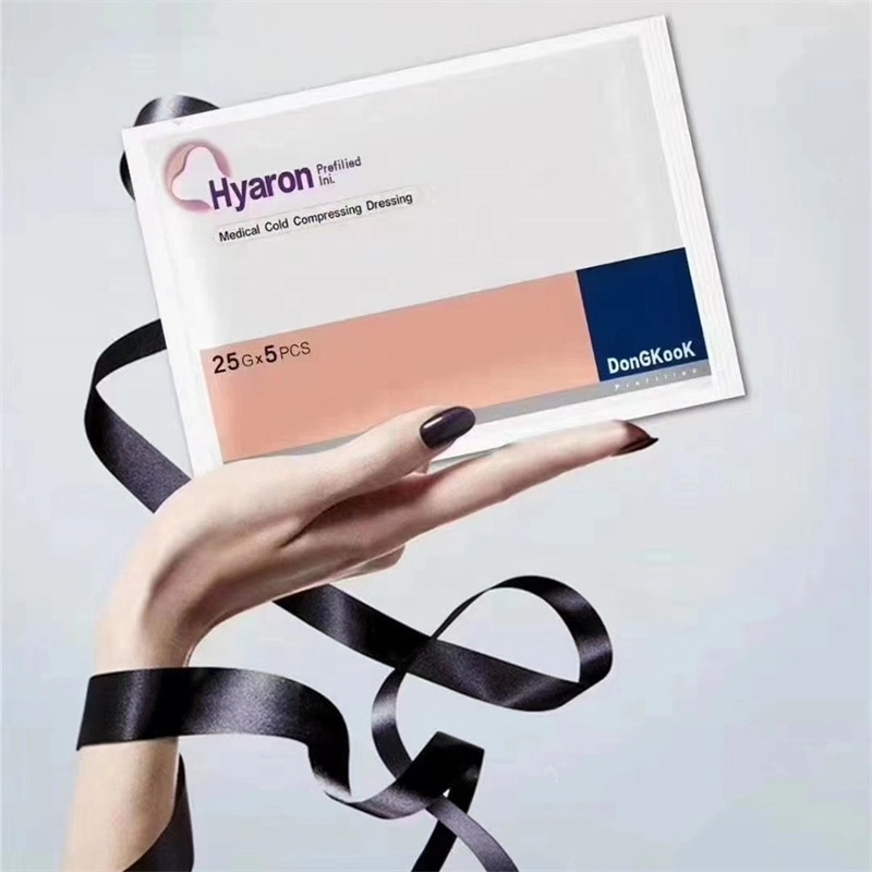 Hyaron hidratante facial Micro-Shaping Dongkook compresa fría médicos máscara hidratante hidratante estéril