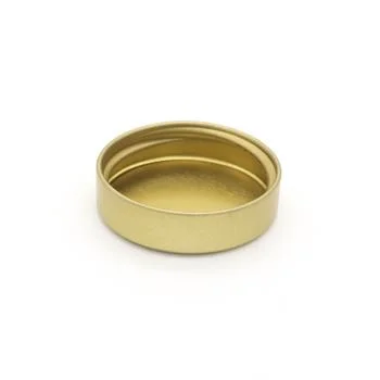 33-53mm Wholesale/Supplier Gold Silver Tinplate Cap for Wide Mouth Bottles and Jars