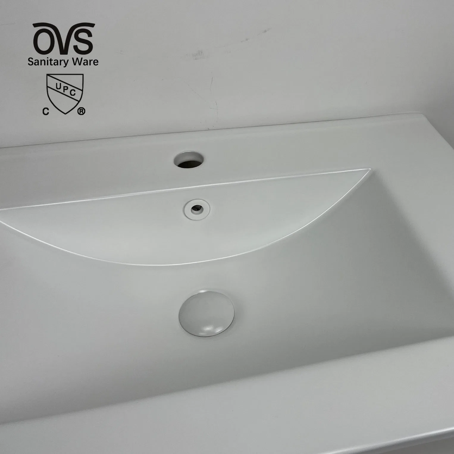 Ovs Granja barato comer Classic blanco de aparatos sanitarios hundirse buque LAVABO lavabo de cerámica