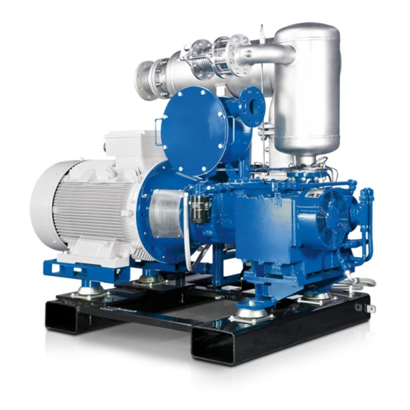 China Oilless Natural Gas Generator Booster Compressor for Power Plants