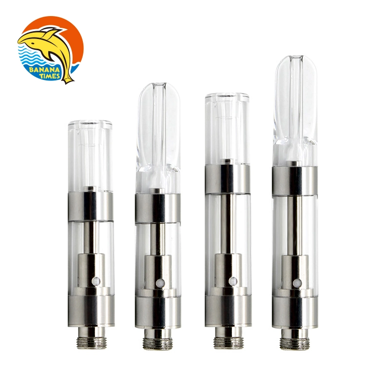 Allemagne américaine UE Vente en gros 0.5ml 1ml vaporisateur vide stylo 510 Cartouche à vis 510 Atomizer PCTG réservoir H4 HHC huile Cartouche de vide sans plomb