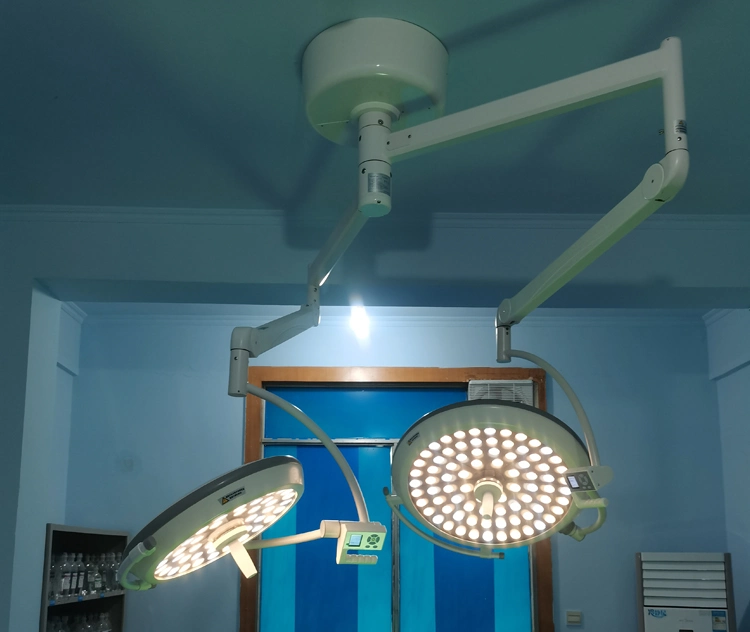 مصباح LED جراحي مزدوج الرأس، ضوء LED، تشغيل البطارية بدون ظلال L700/L700