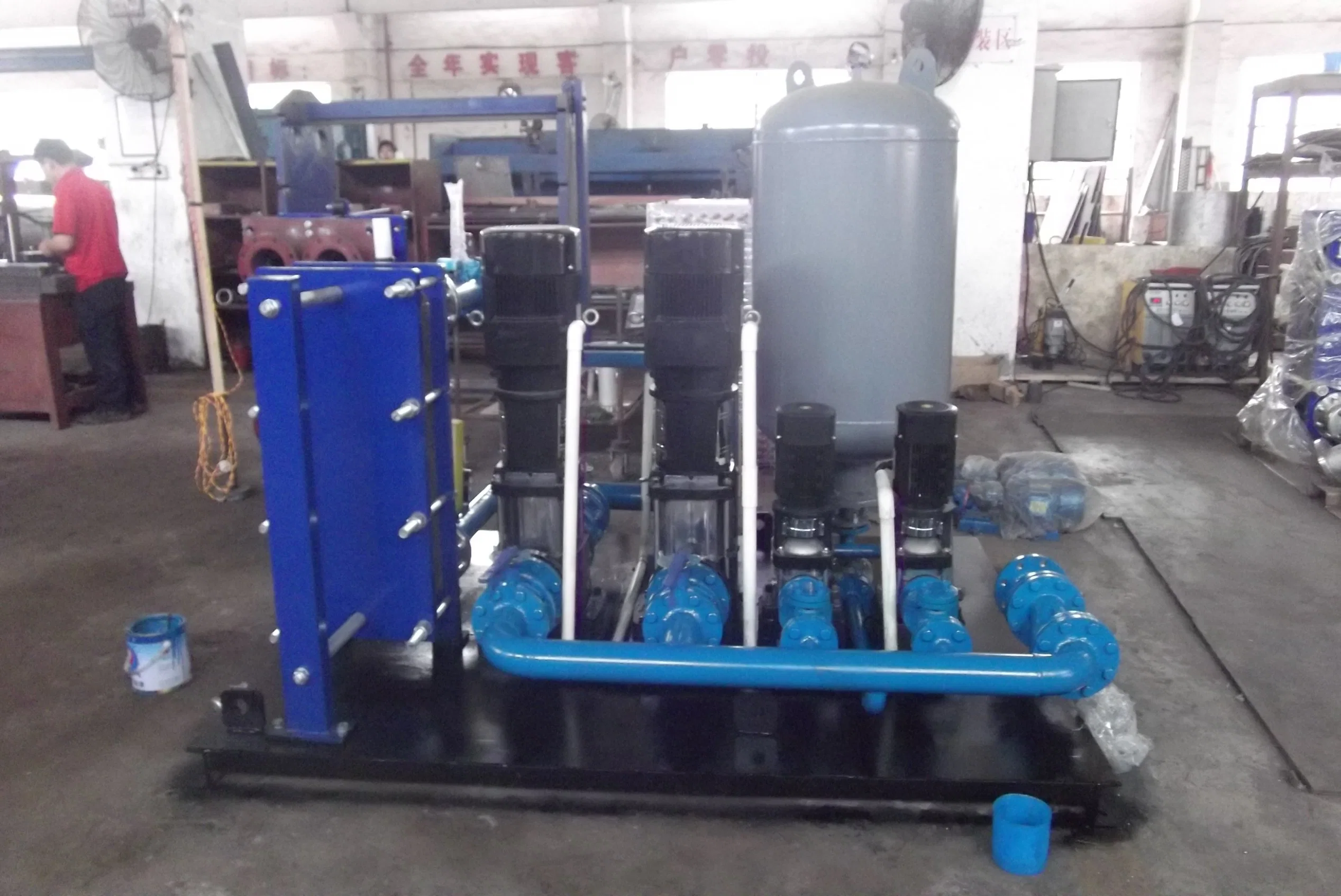 Whole Plate Heat Exchanger Unit for Heating System