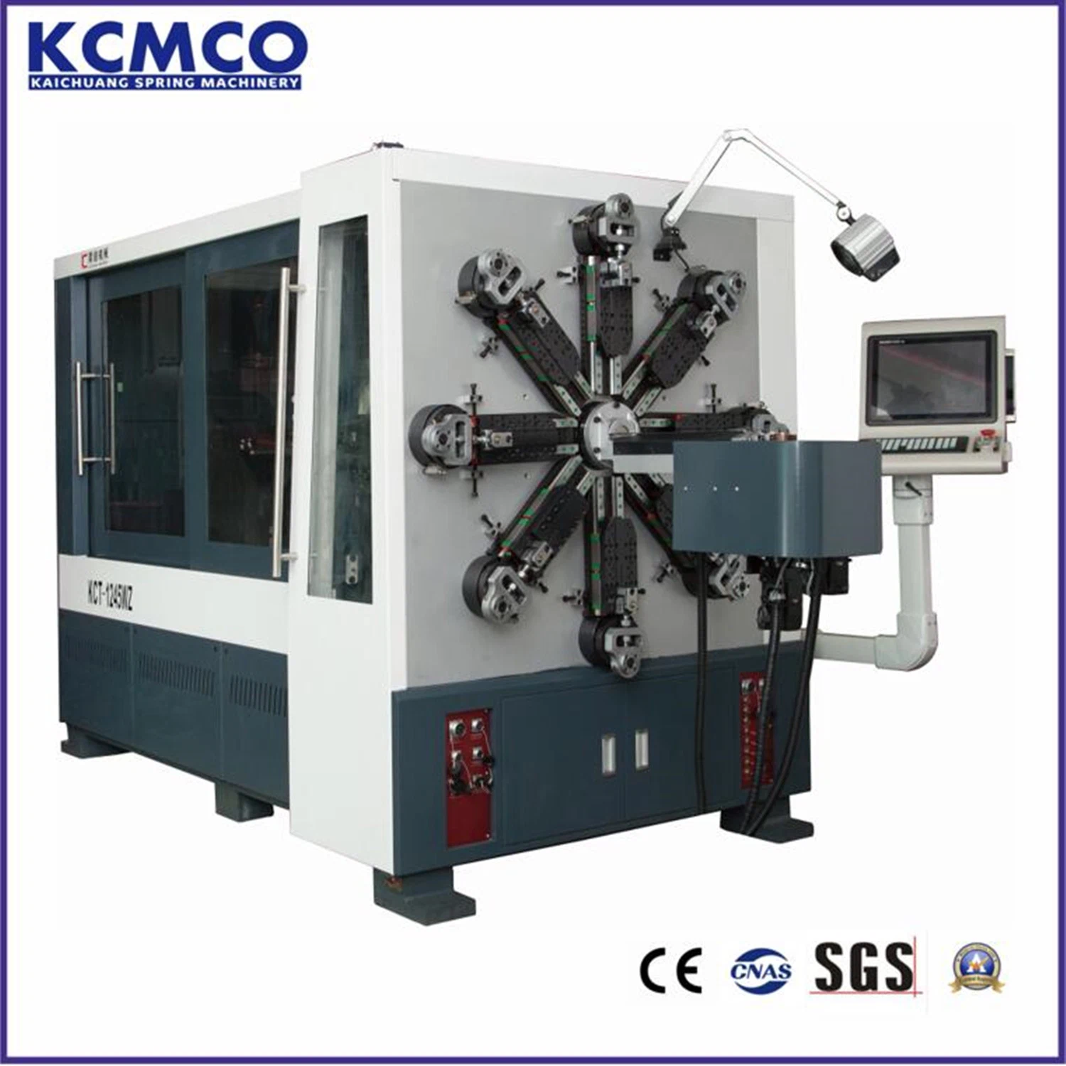 KCT-1245WZ 6mm CNC Wire Bending Machine for 12 Axis Torsion Spring Machine