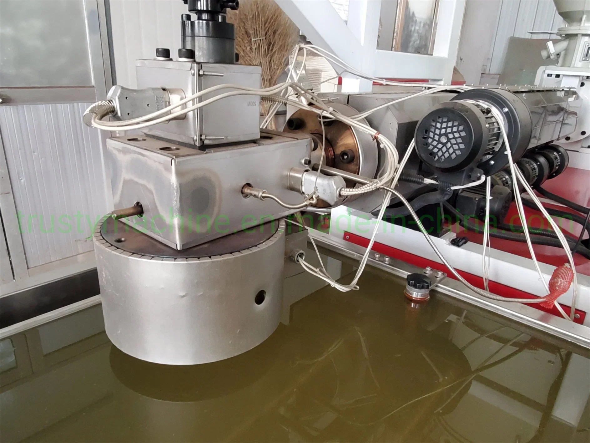 Plastic PVC PP Pet PBT Filament Drawing Make Making Machine