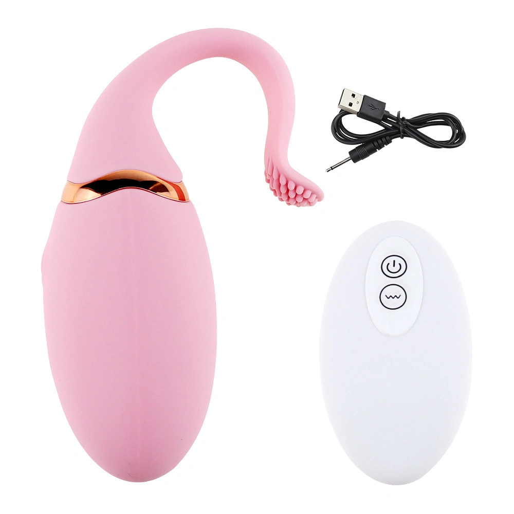 Mog Rechargeable 10 Frequency USB Remote Control Vibration Egg Adult Sex Toy for Female Masturbate
