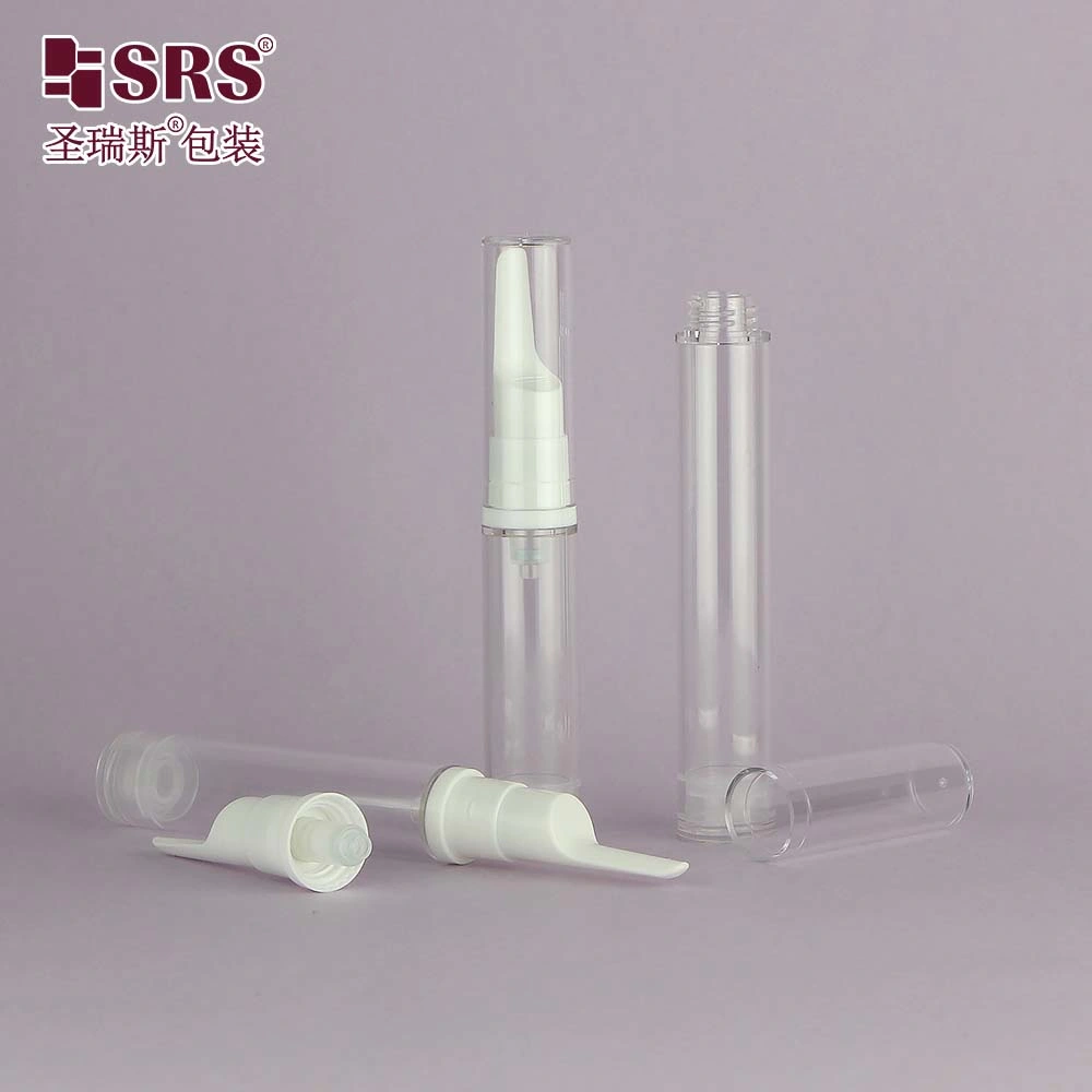 SRS Custom decoration Eye Cream 5ml 10ml 12ml 15ml White Eco Friendly Airless Bottle