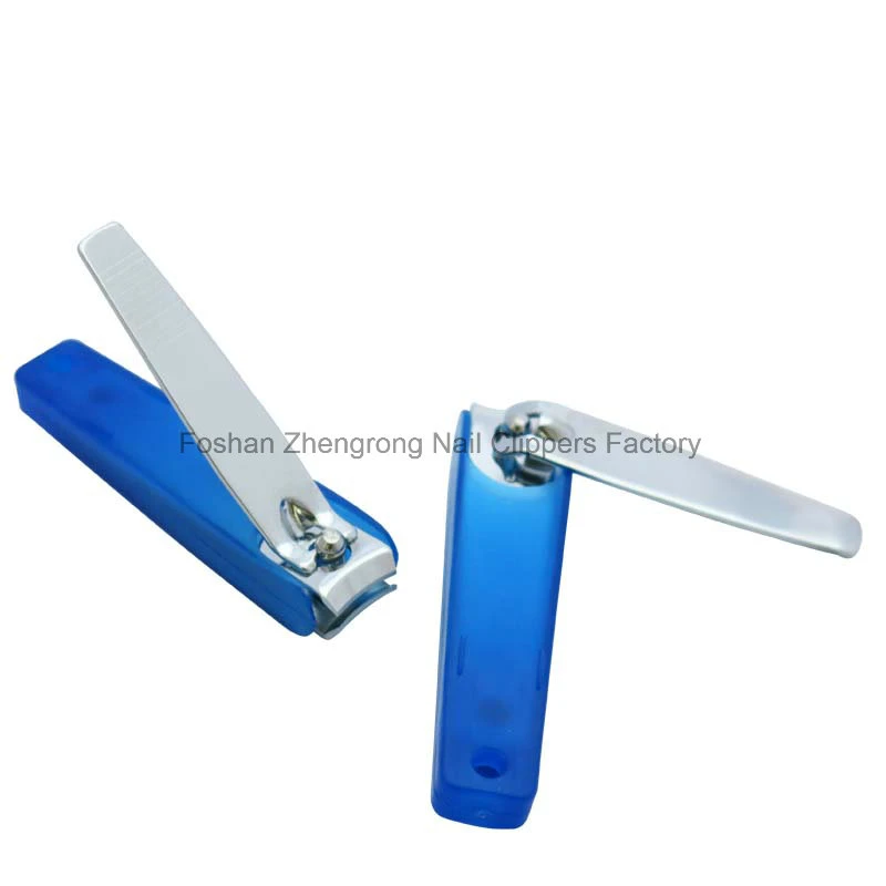 Fad Quality Carbon Steel with Plastic Cover Middle Nail Clipper (608S-6)