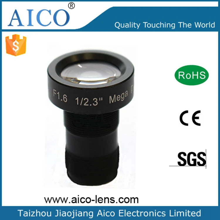 1/2.3" F1.6 2MP FL 4.5mm M12 Macro 4.5 mm S-Mount Megapixel CCTV Board Mac Lens with Small Mod 100mm