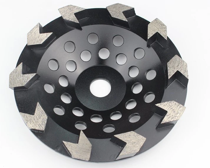 Arrow Segment Diamond Grinding Wheel for Concrete