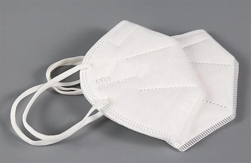 Hot Sale Non-Woven non tissé de la pollution de la poussière des masques de protection personnelle du respirateur masque facial de pliage