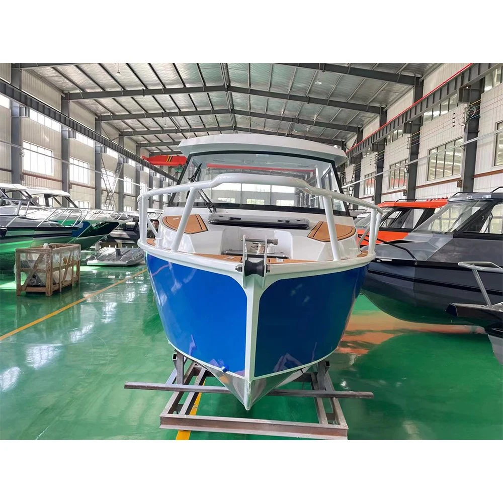 Aleación de aluminio de 21Ft Cuddy barco de pesca de la cabina con CE