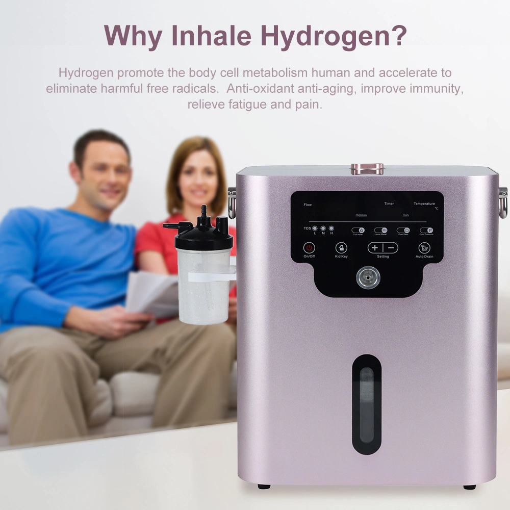 Physical Therapy H2 Hydrogen Absorption Machine High Purity Hydrogen Generation Inhalator