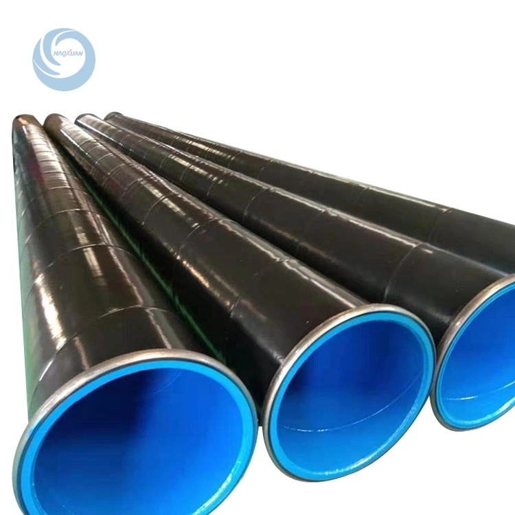 High-Quality External Galvanized Lining Red Plastic Coated Composite Steel Pipe for Water Supply and Fire Fighting