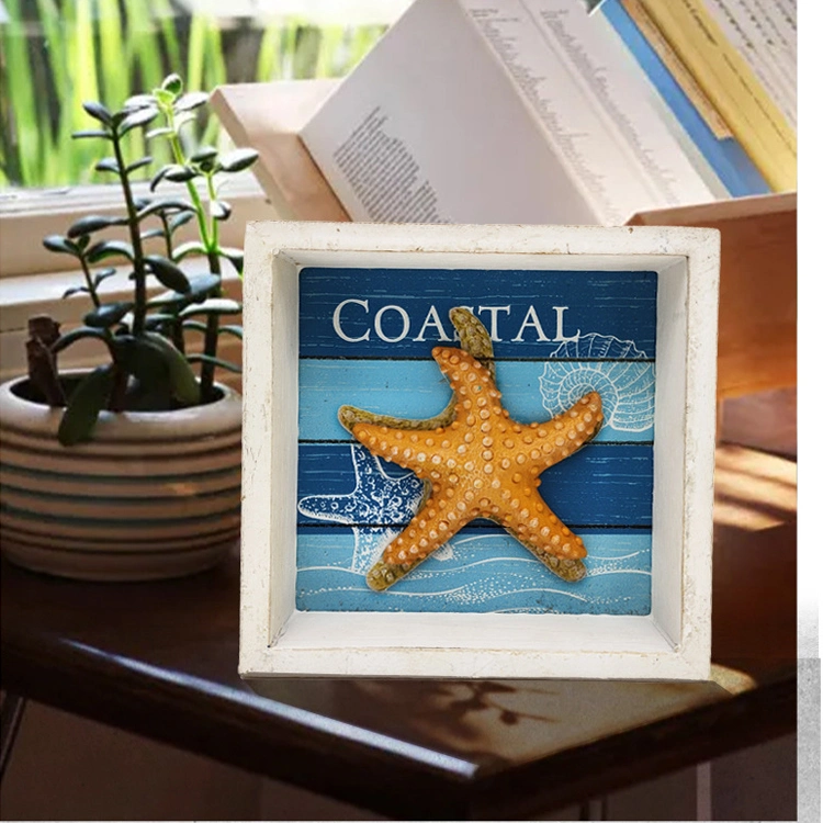 Nautical Style Resin Shadow Box Frame Wall Hanging Frame Wood Crafts