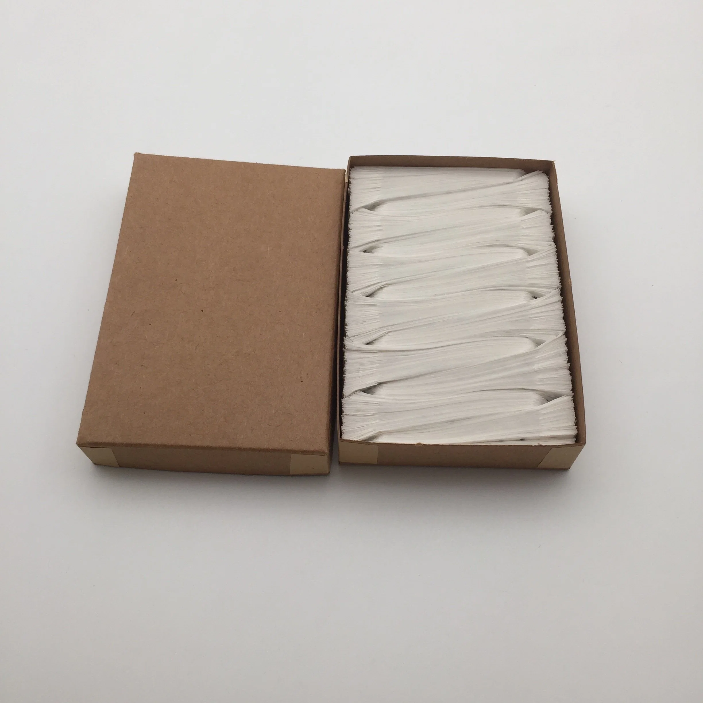 Hot Sale 24mm White Small Vellum Glassiness Stamp Bags Wax Paper Baggies