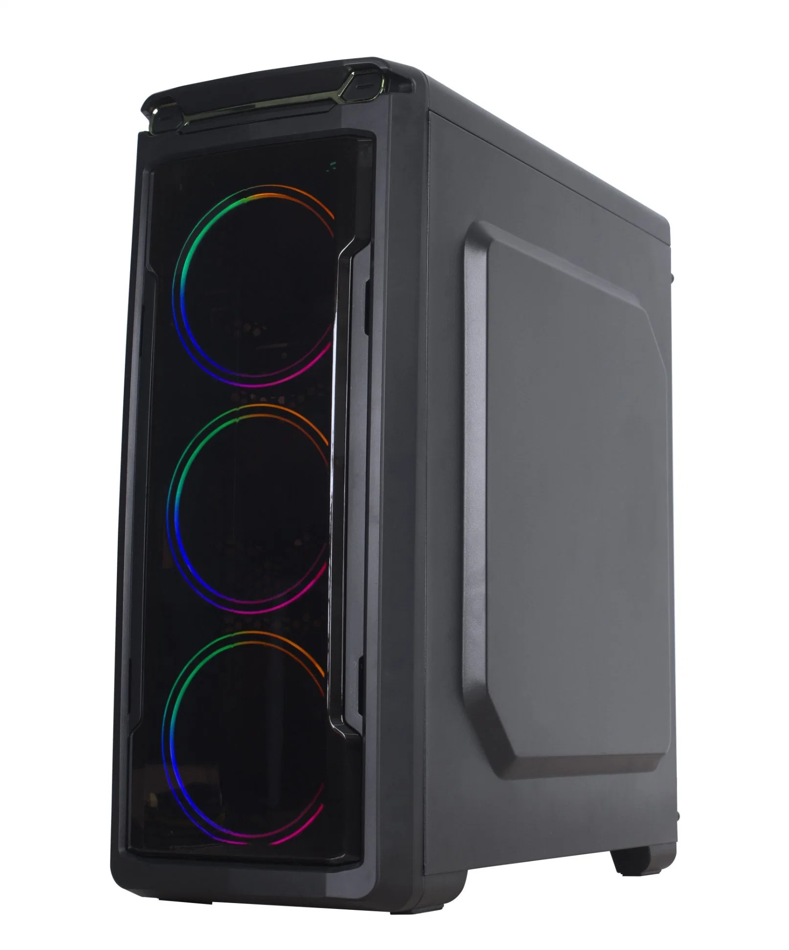 Desktop Gaming Full Tower ATX Gaming PC Computer Case with Acrylic Side Panel