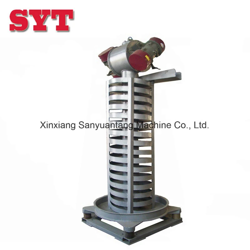 Stainless Steel Vibratory Spiral Elevator Screw Conveyor Vertical Vibrating Conveyor