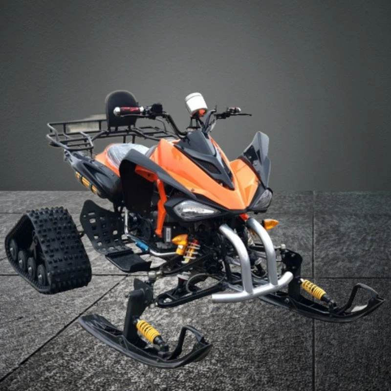 200cc gasolina Snowmobile para esquí de fondo