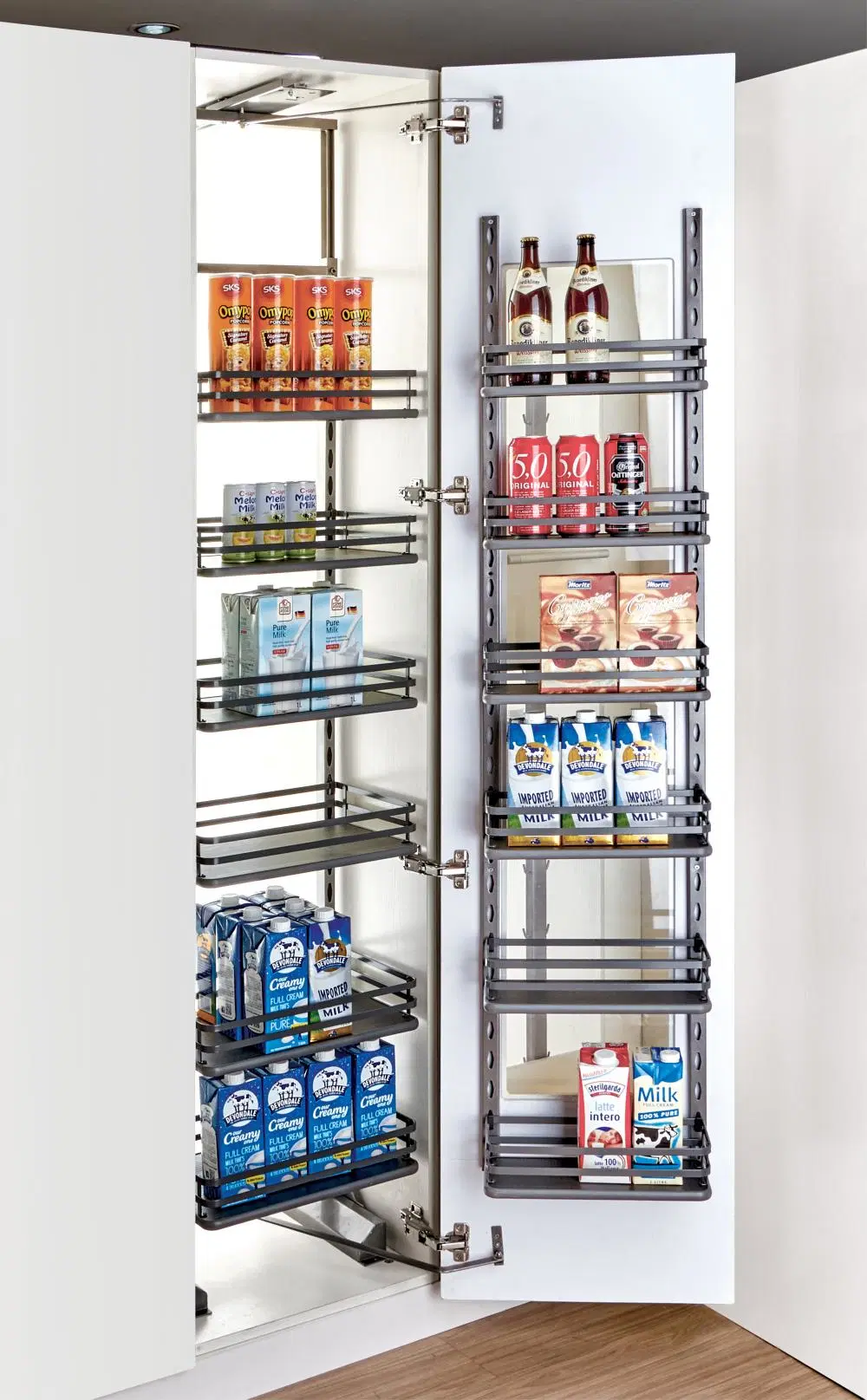 Kitchen Cabinet Storage 5 Tier Pantry Unit Furniture Accessory