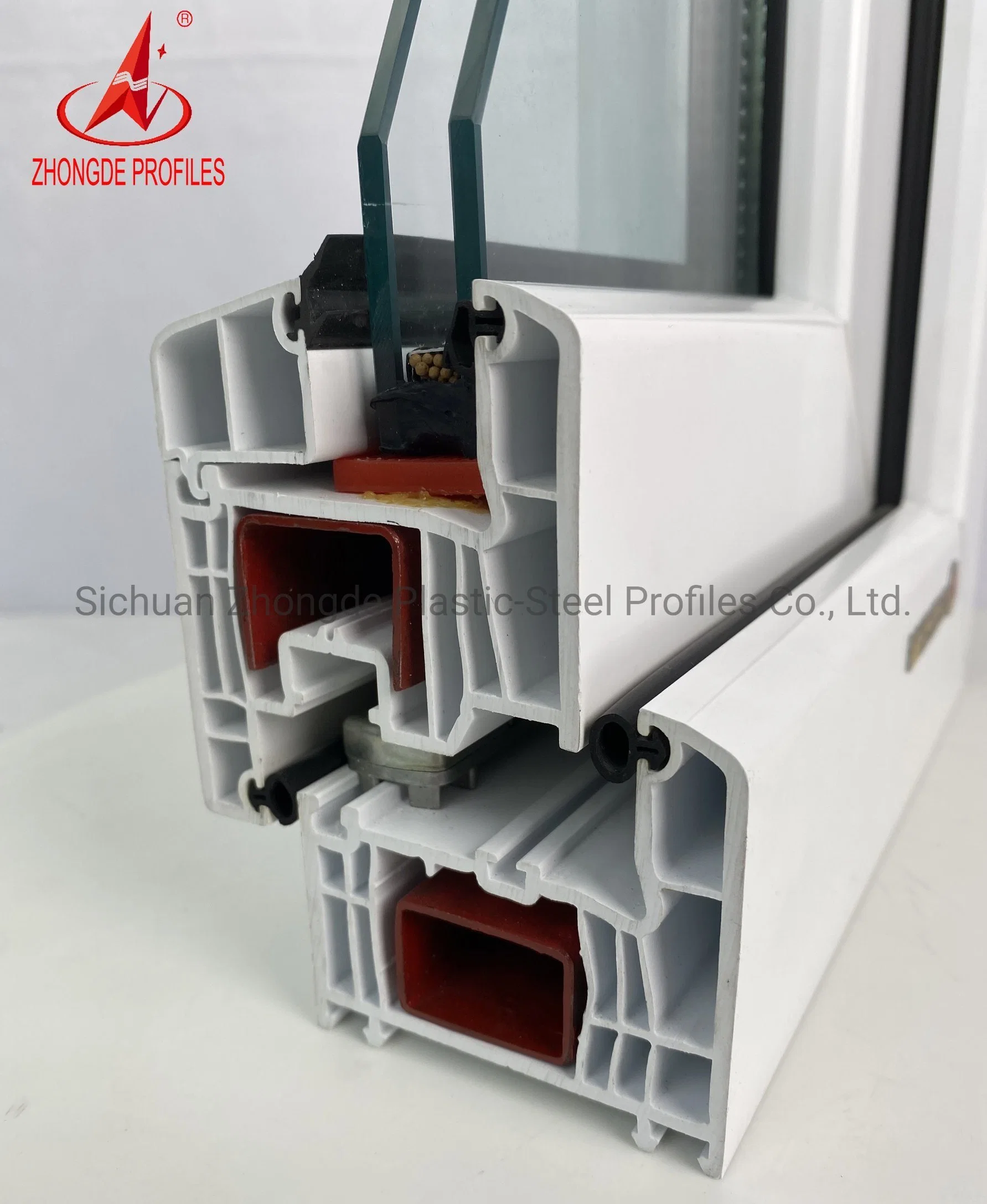 UPVC Profile of 70 Series Casement Window Profile Chinese Qualified UPVC Profile