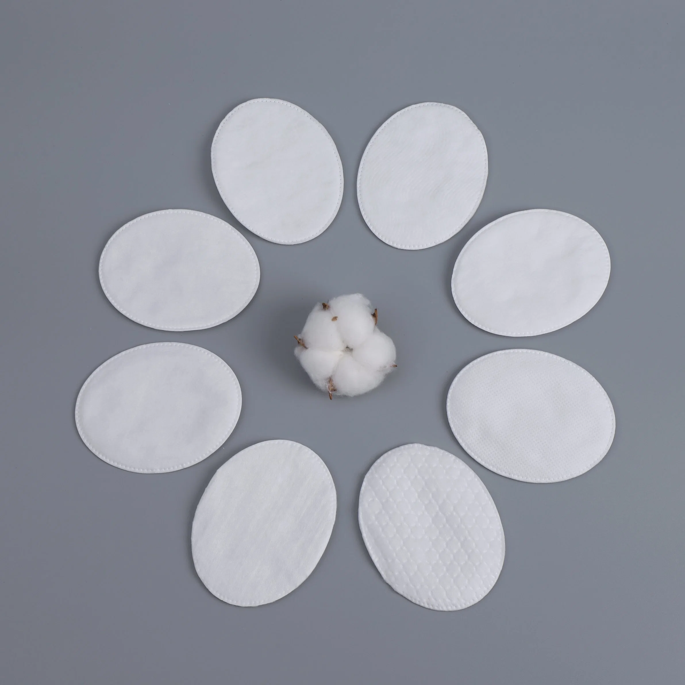 Pure Cotton Cosmetic Pads Facial Makeup Natural Cotton Pads Makeup Remover Pads