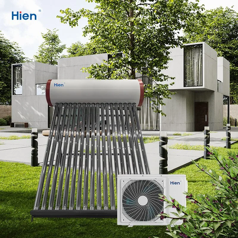 Luft zu Wasser Wärmepumpe Druck Solar Water Heater mit Heizleitung