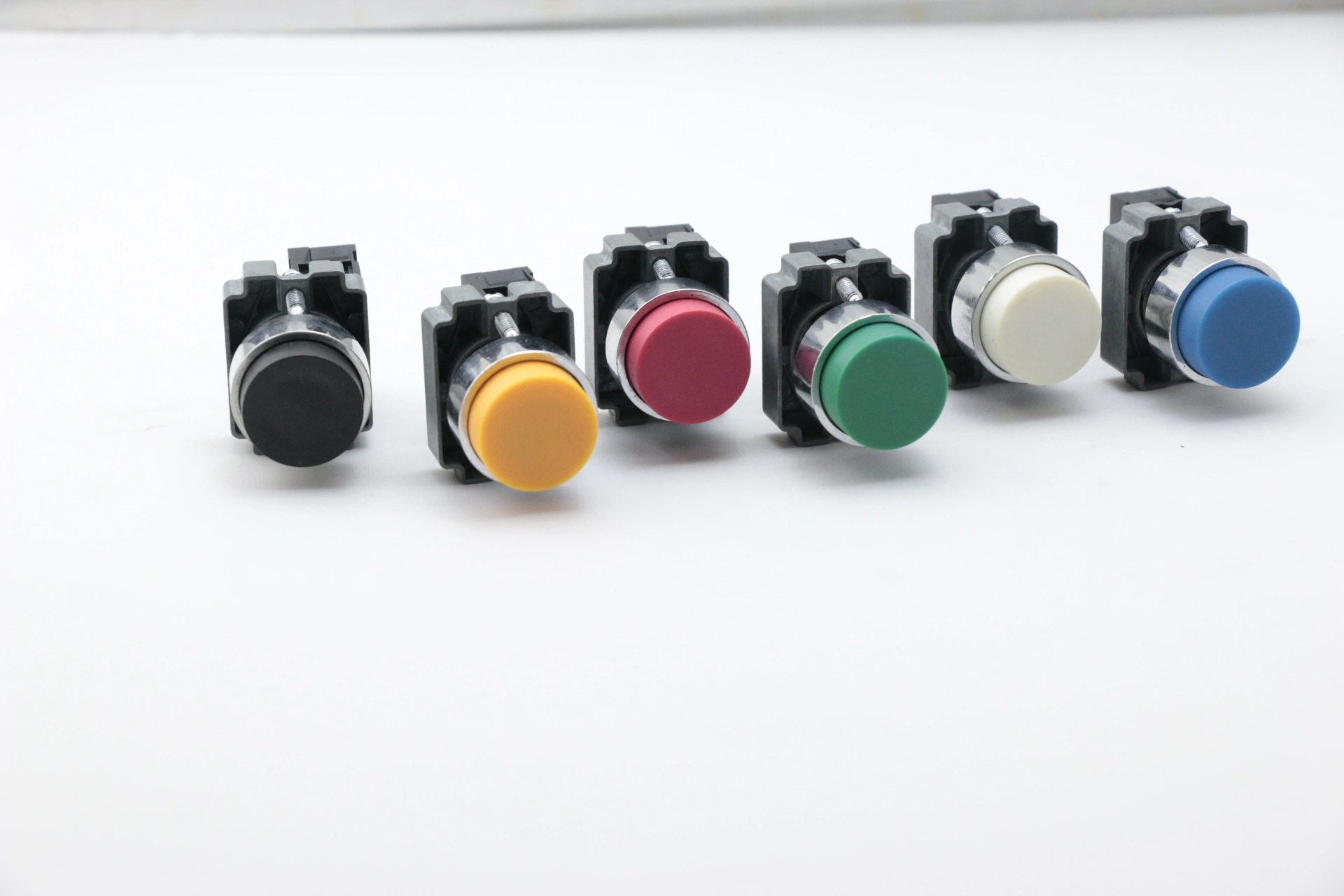 Touch-Schalter, quadratische LED-Taste mit runder Kappe, Tastbetätigung, Mini-Drucktaste Mikrotaktschalter