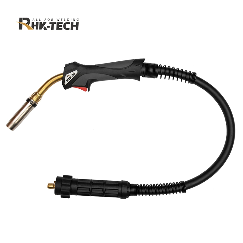 Rhk MB36 Professional Welding Torch Factory 340A CO2 Gas Cooled 3m 4m 5m 36kd MIG Welding Gun with CE