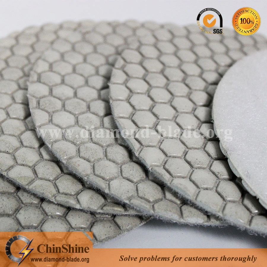 Stone Wet and Dry Diamond Polishing Pads for Granite Marble Concrete
